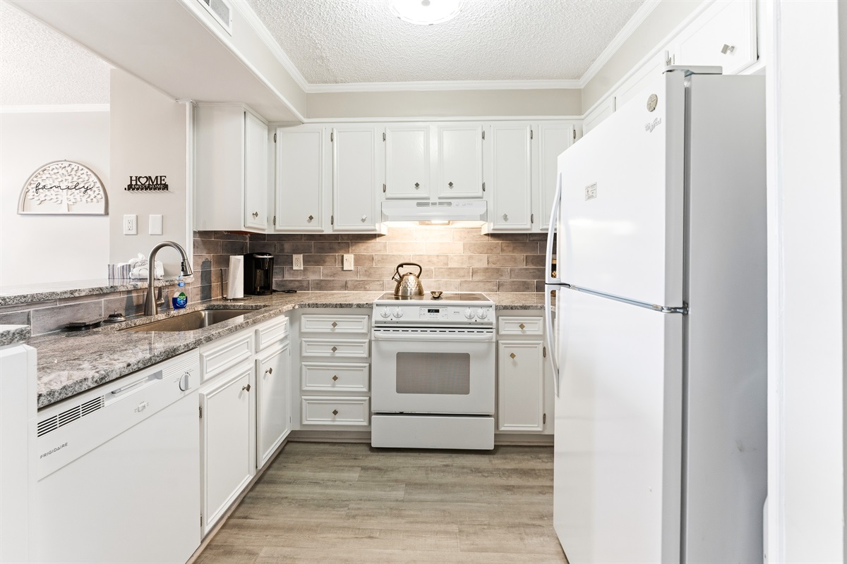 Well appointed Kitchen