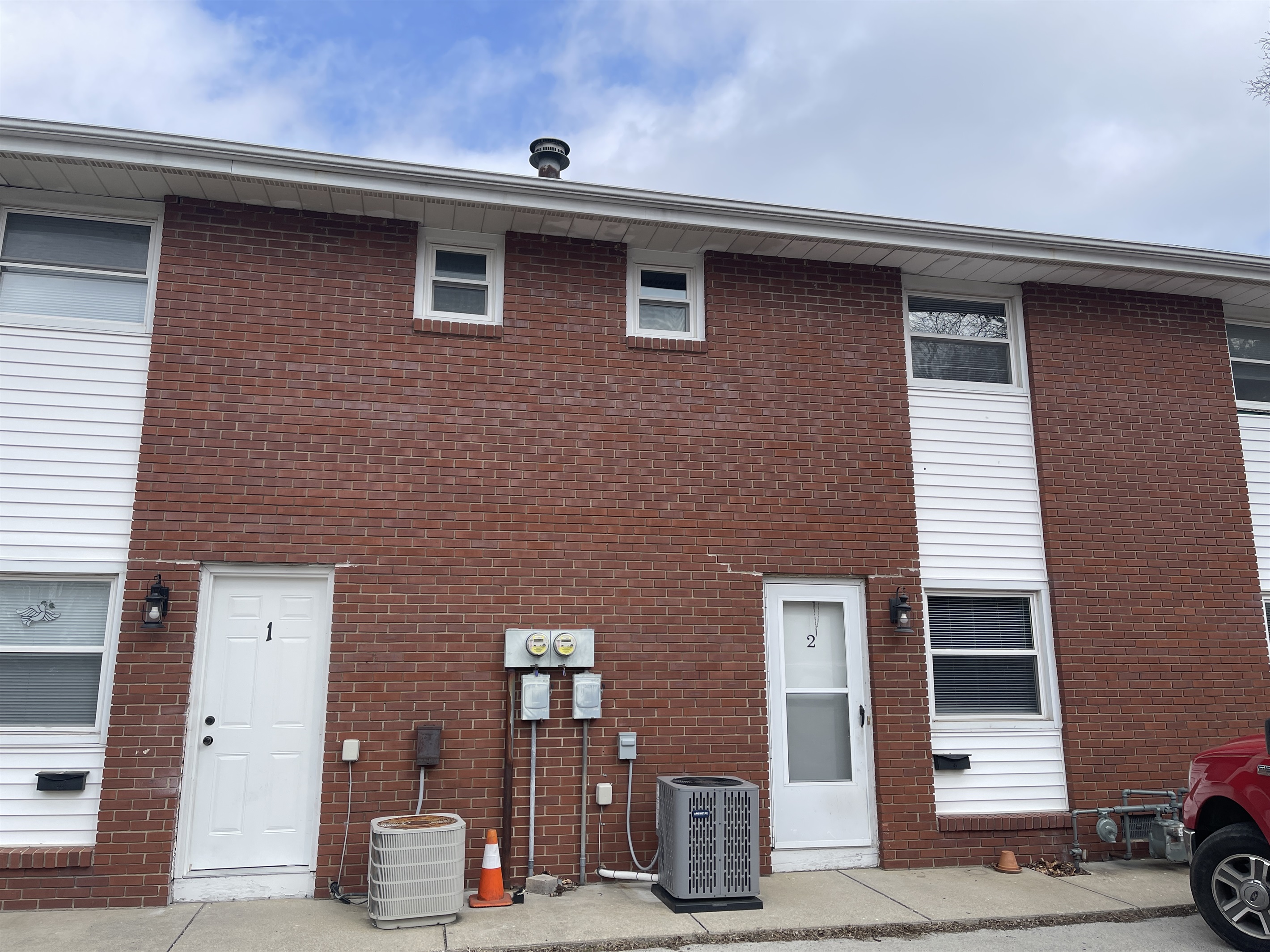 Front of building