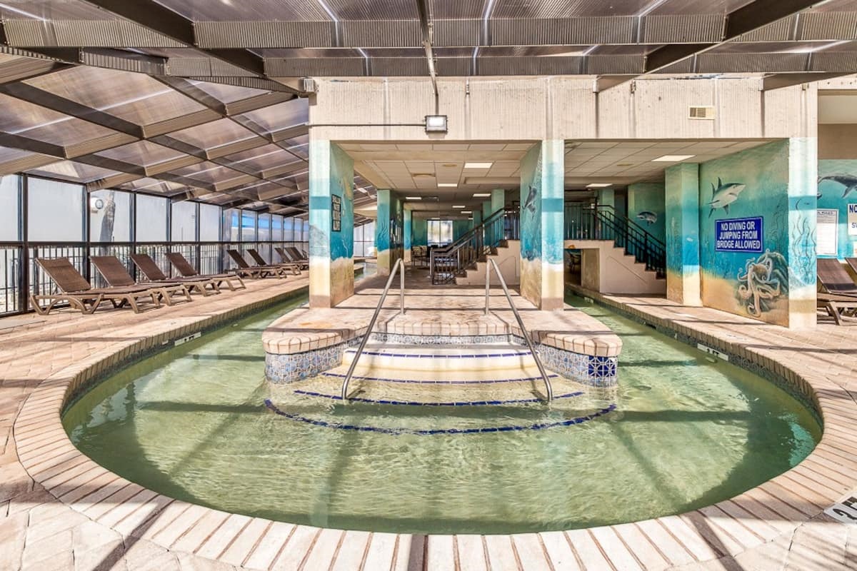 Bright, clean indoor pool perfect for any weather