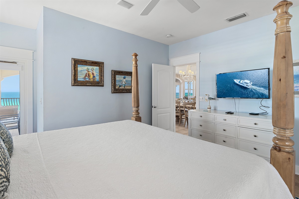 Primary Bedroom with TV