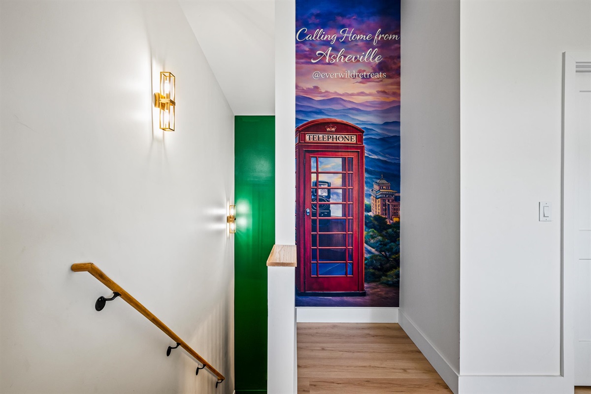 {Selfie Moment} We have special touches tucked all around, like this Asheville Selfie Corner- tag us at @everwildretreats