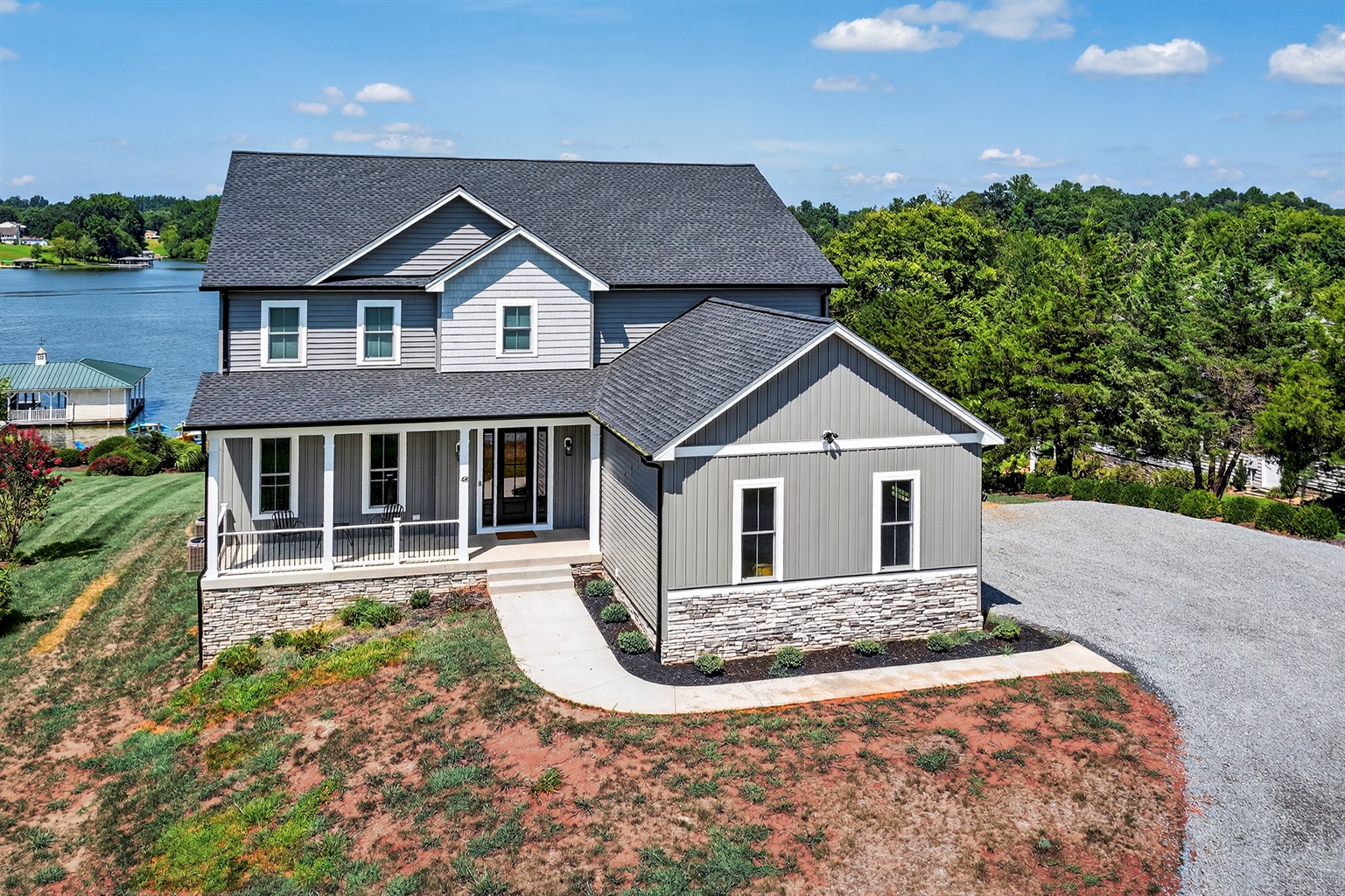 Welcome to Electric City, where style, comfort, and lakeside adventure begin at the front door