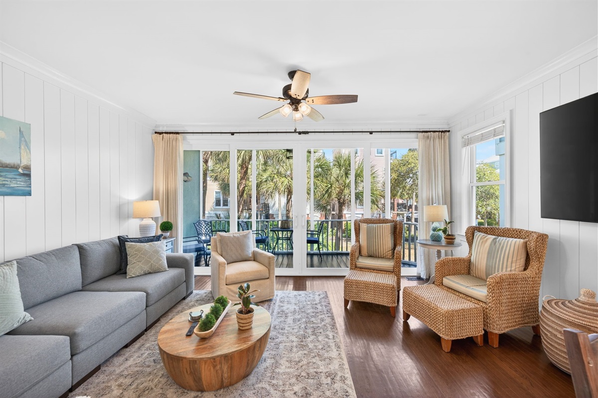 Family Room | 23 Grand Pavillion | Wild Dunes | Isle of Palms, SC | IOP Escapes