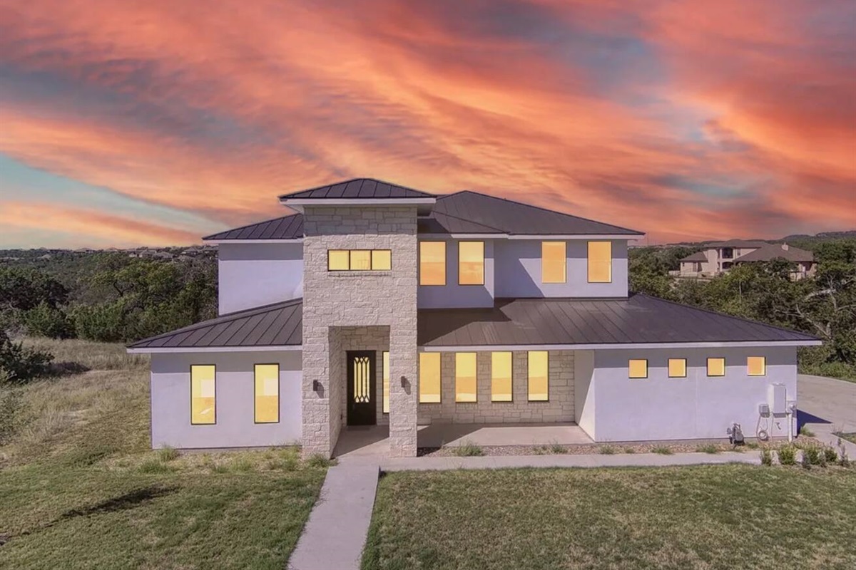 new build villa at lago vista
