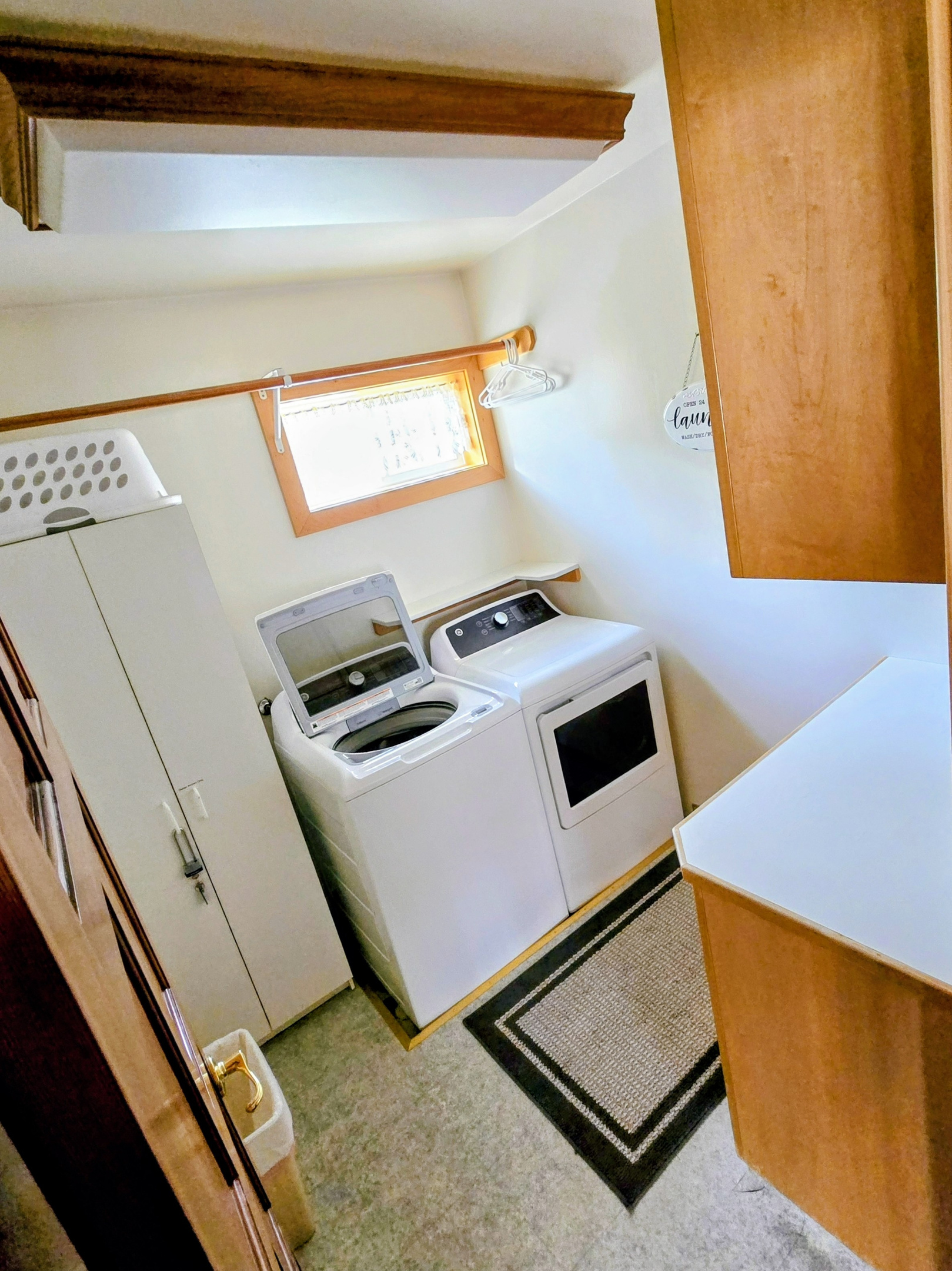 Laundry room on main floor