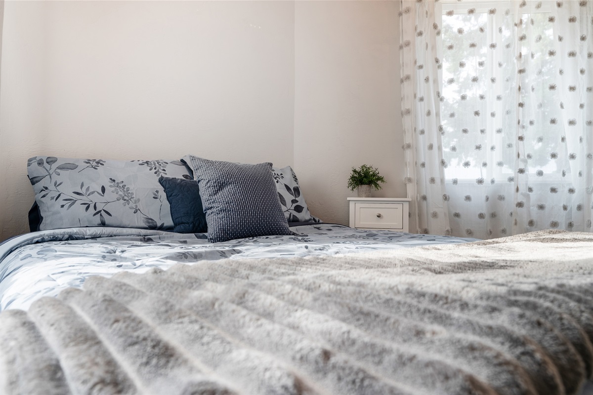 Cozy bed