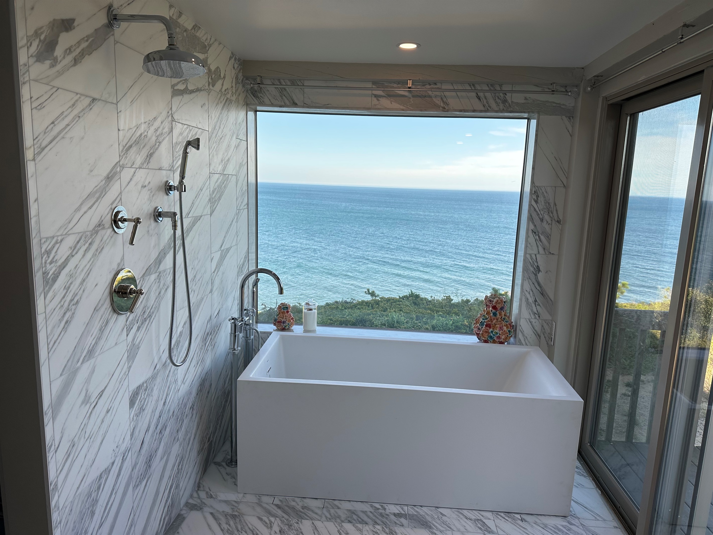 Primary Private Shower/Soak Tub