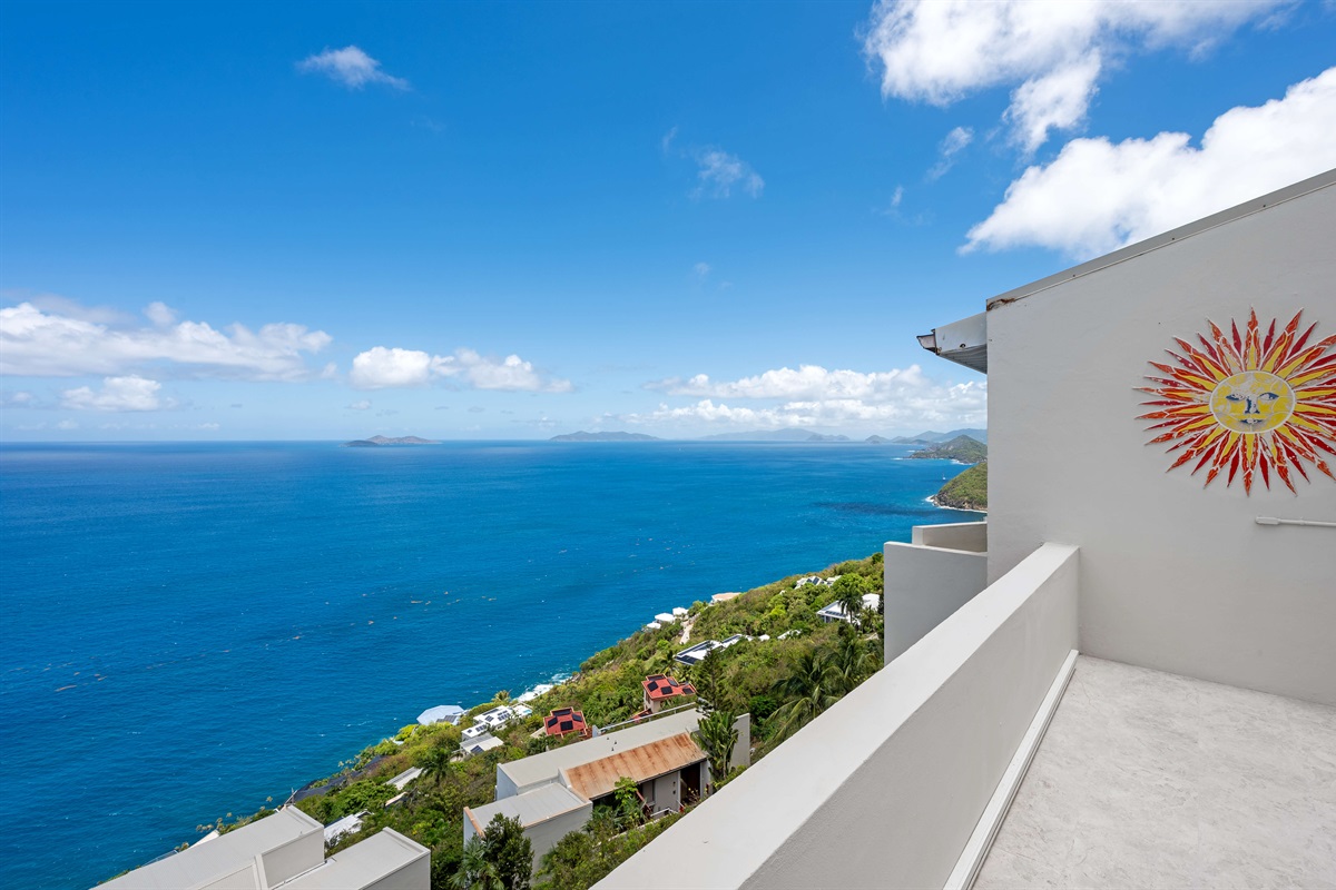 Views from the main balcony