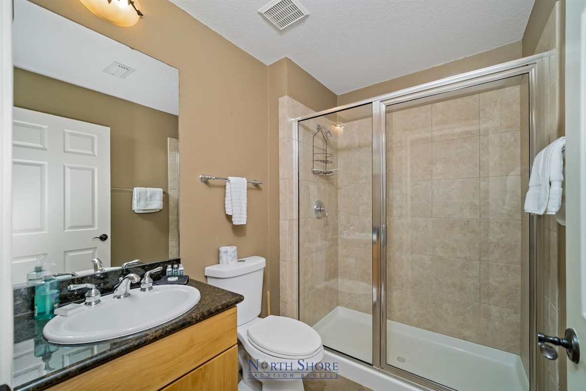 Full Guest Bath with Walk-in Shower
