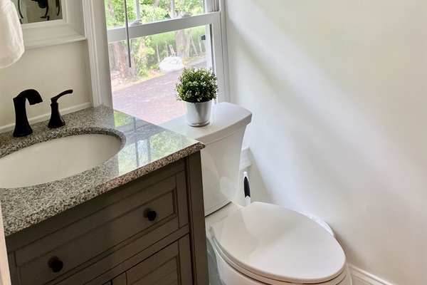 1st Guest House: Bathroom #3 (Upstairs Hallway)