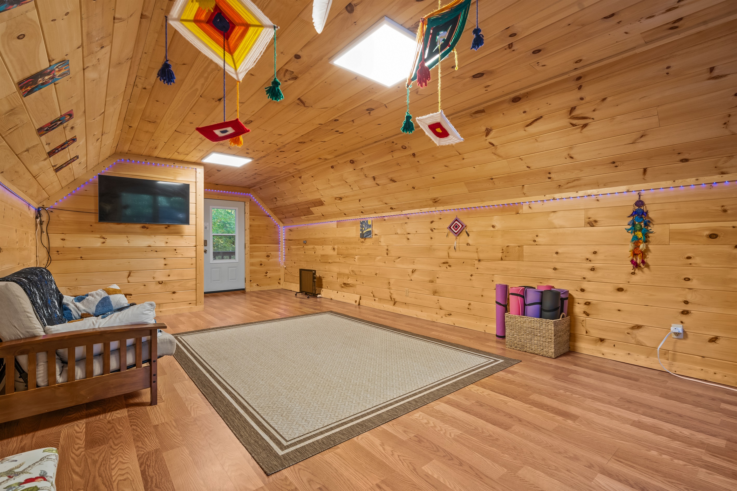 Yoga and meditation space