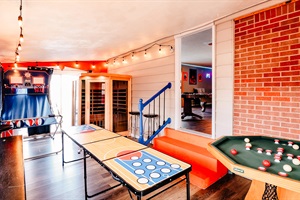 Game On: Test Your Skills with Arcade Basketball, Beer Pong, and Bumper Pool Fun! 🏀🍻🎱