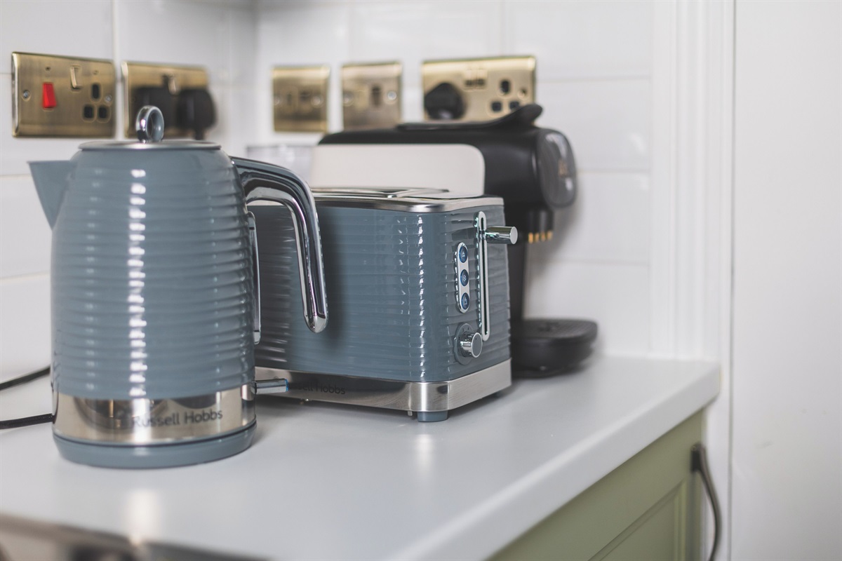 Kettle, Toaster and Coffee machine