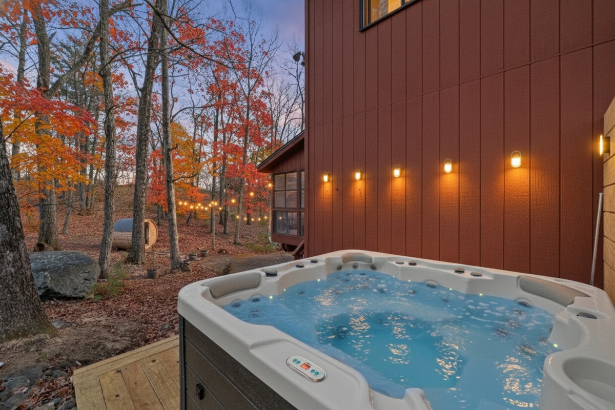 Soak and enjoy nature