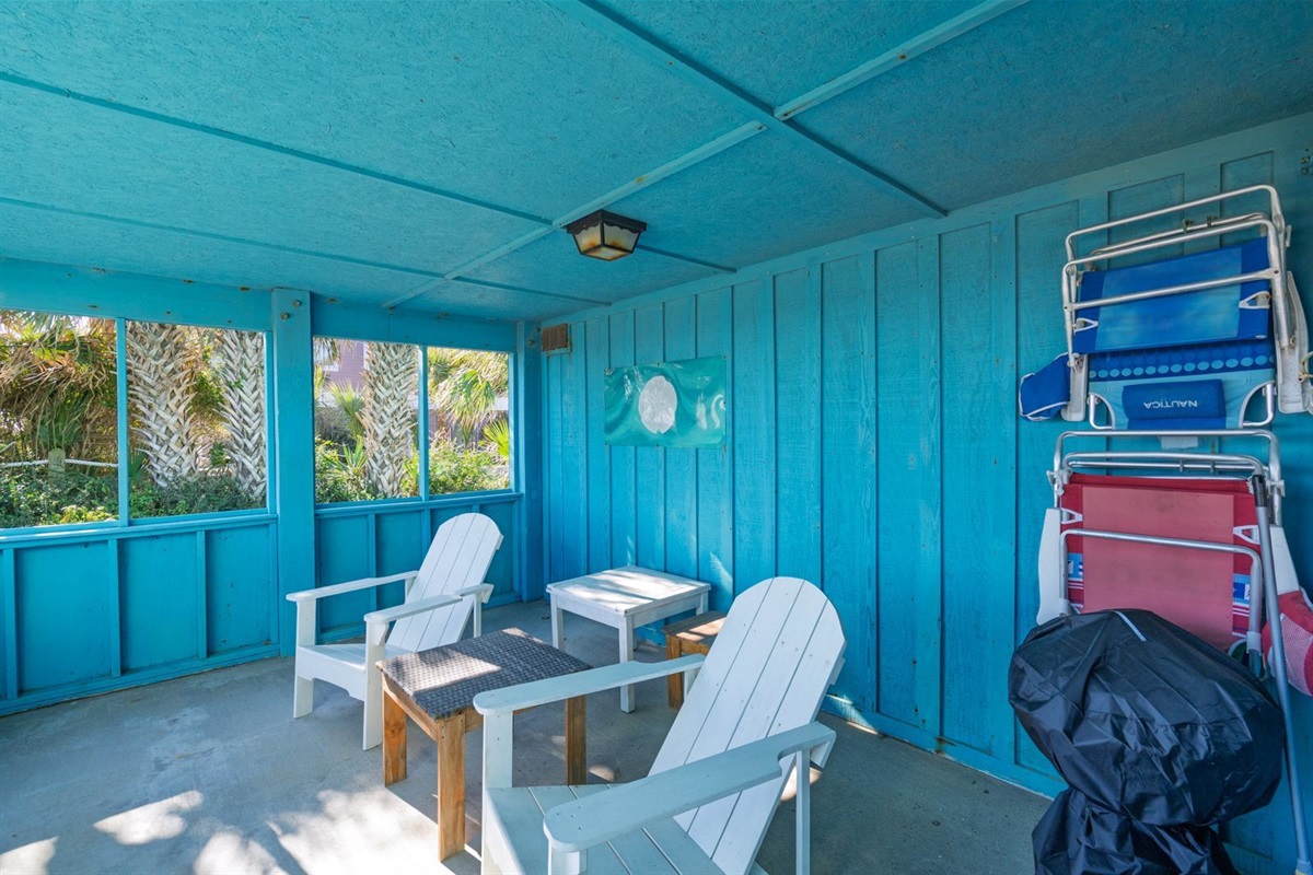 Beach Level Gathering Spot