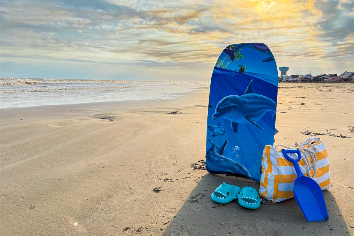 Private access to the beach with gear and towels provided!