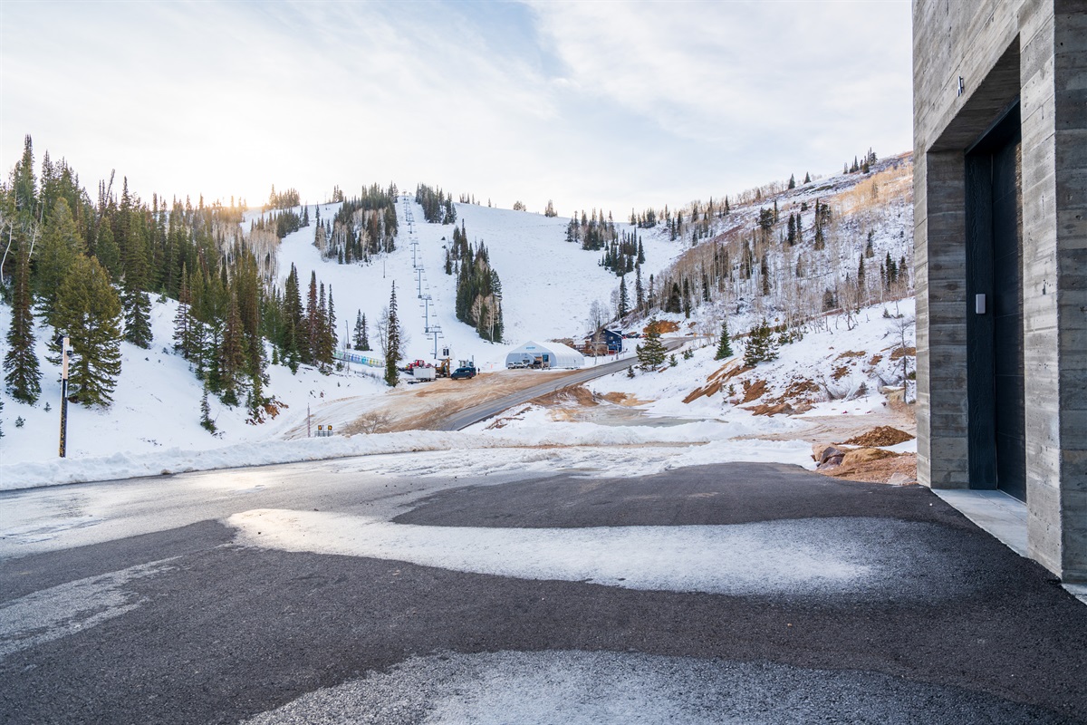 Sundown Lift is right across the street!