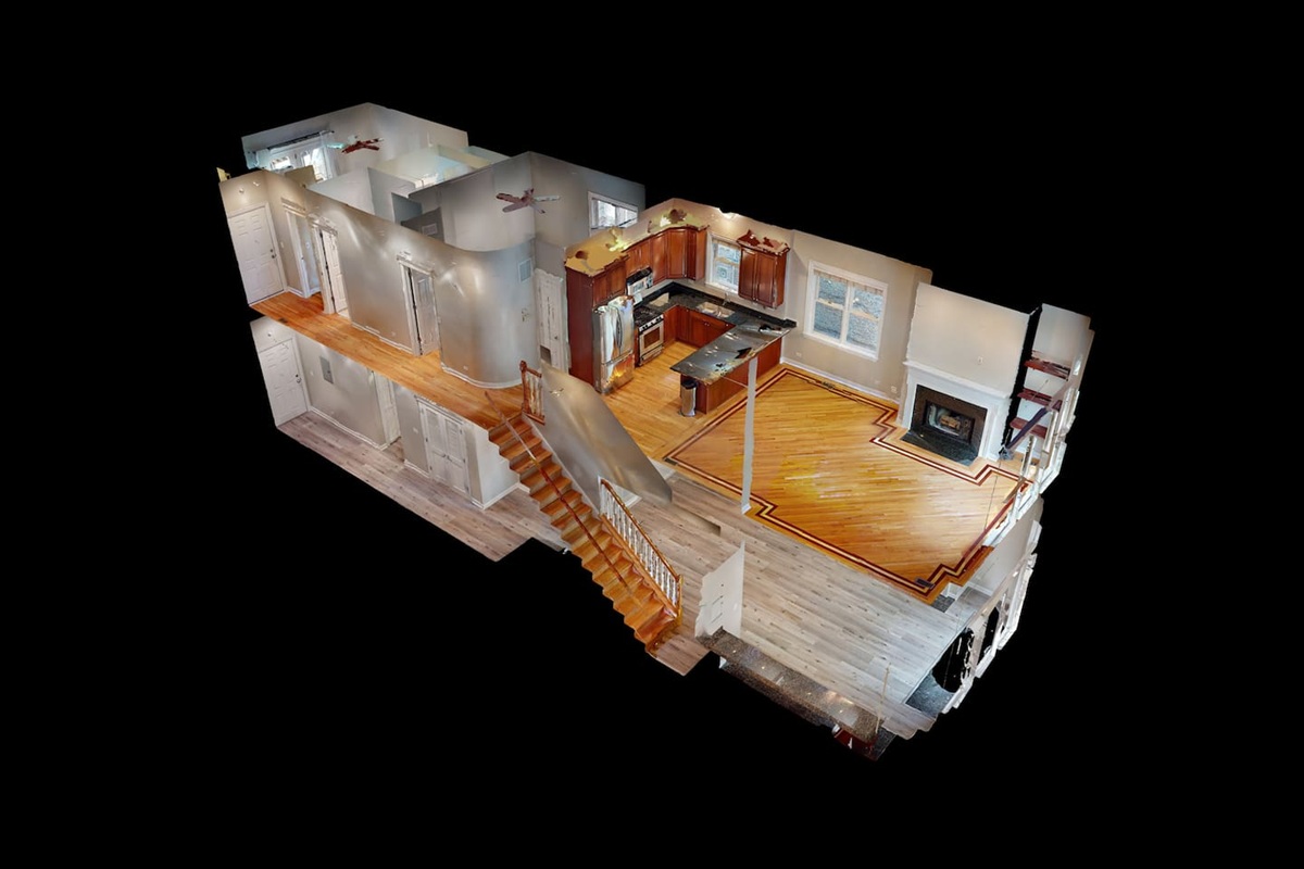 Spacious layout designed to comfortably accommodate groups and families.