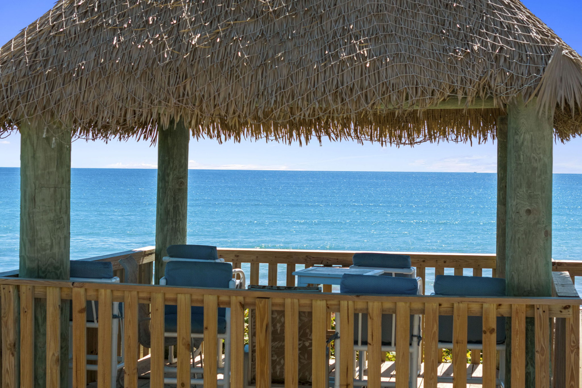 View from gazeebo