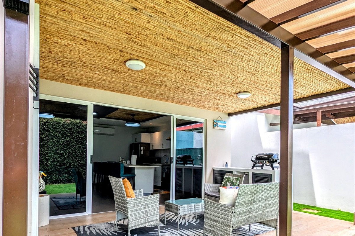 From indoors to outdoors, plenty of space to entertain
