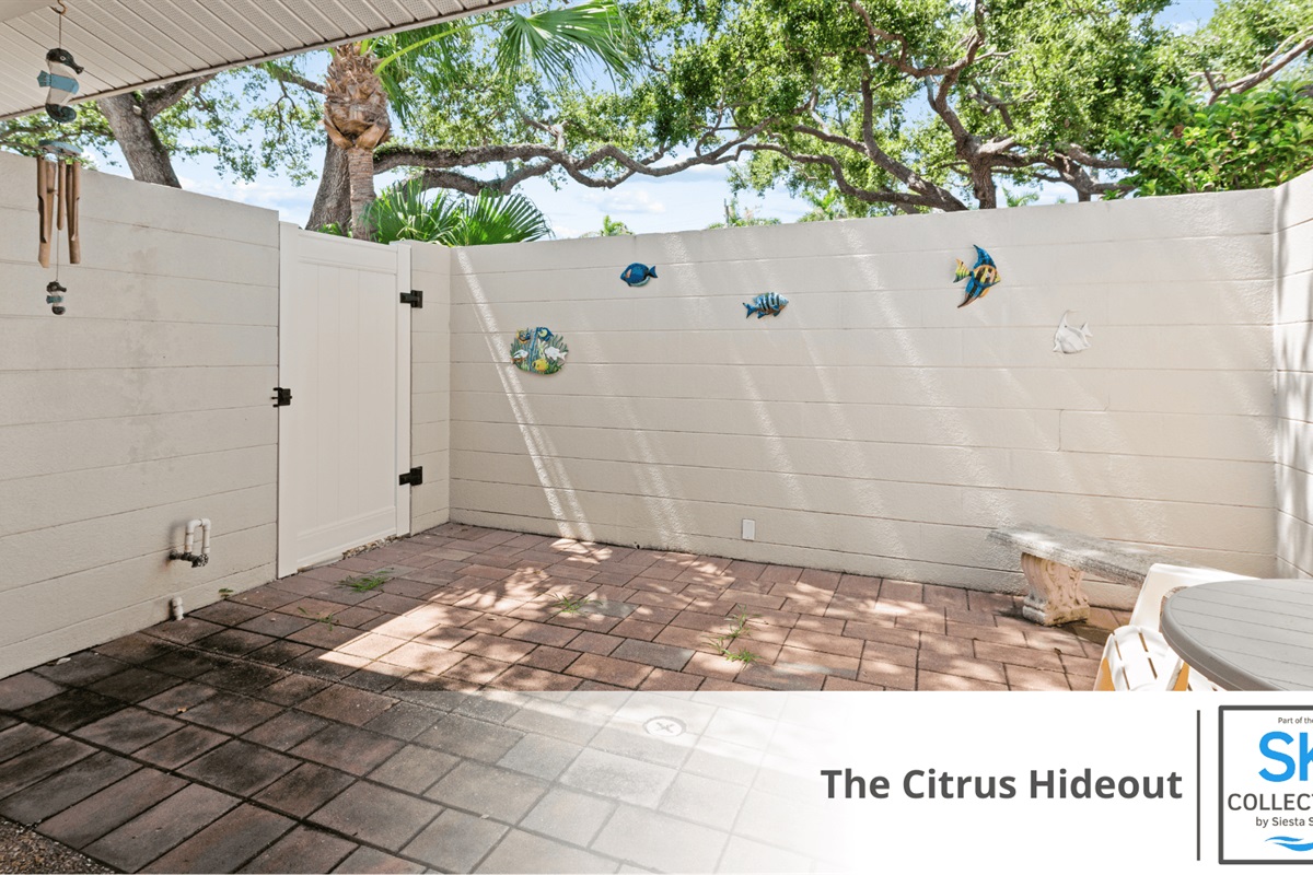 Gated Patio