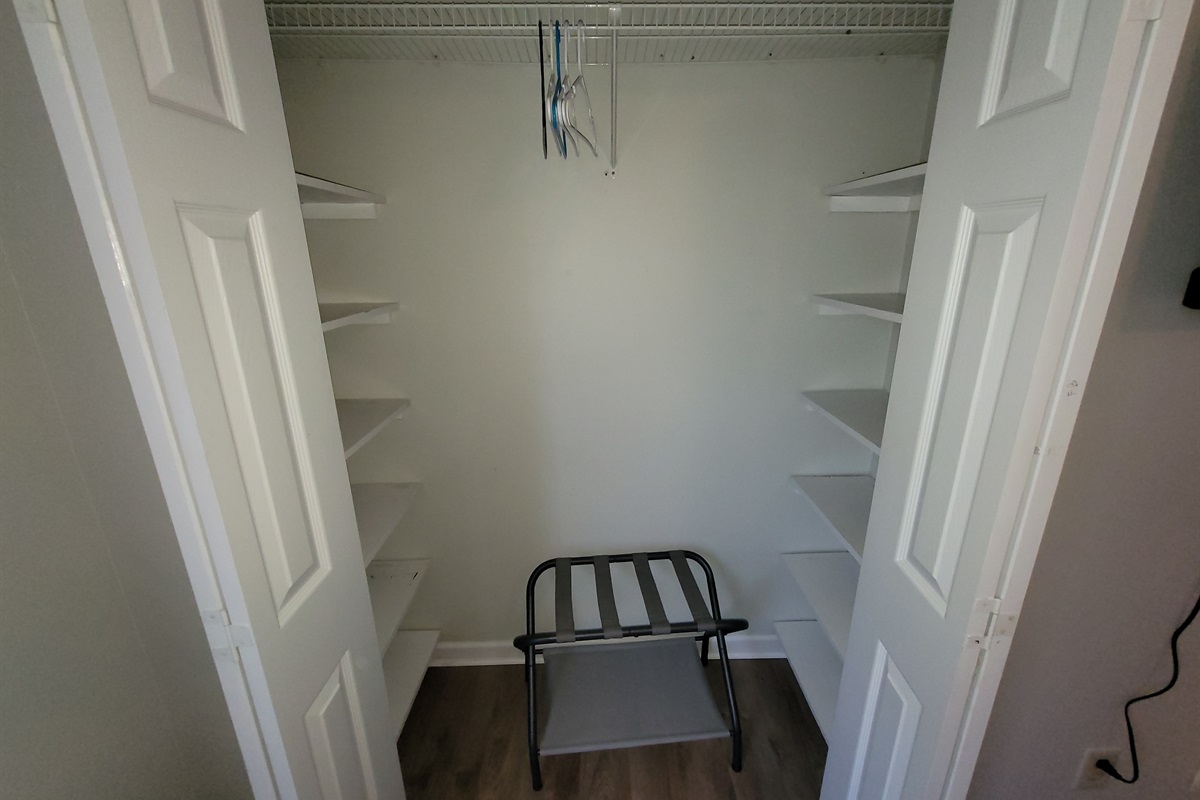 Bedroom 3 closet