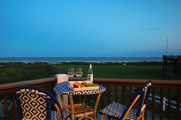 The view from the Deck