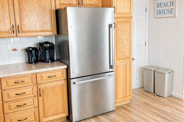 Spacious, fully equipped kitchen