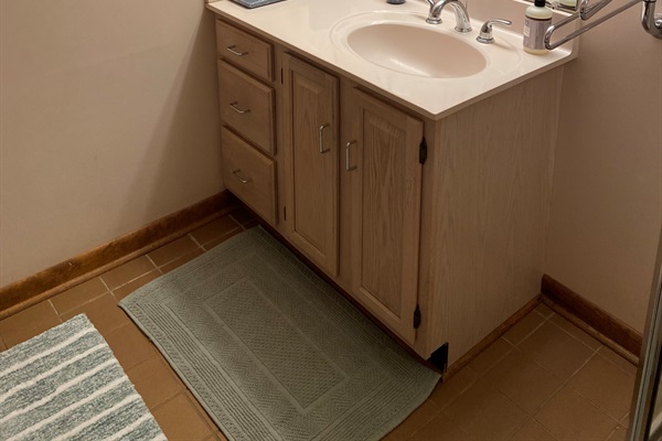 Vanity with additional storage