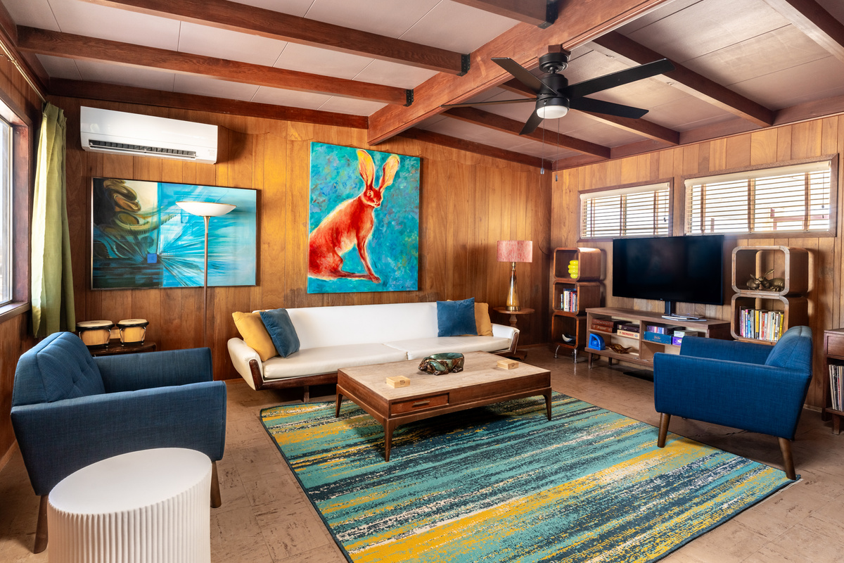 Lovingly restored 1960s house