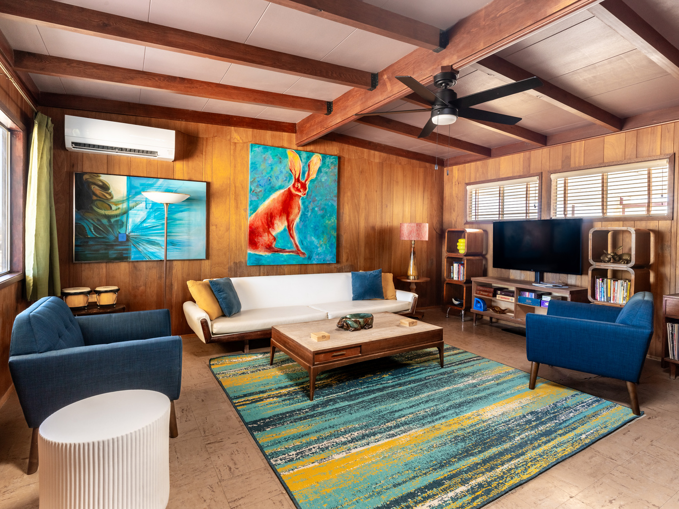 Lovingly restored 1960s house
