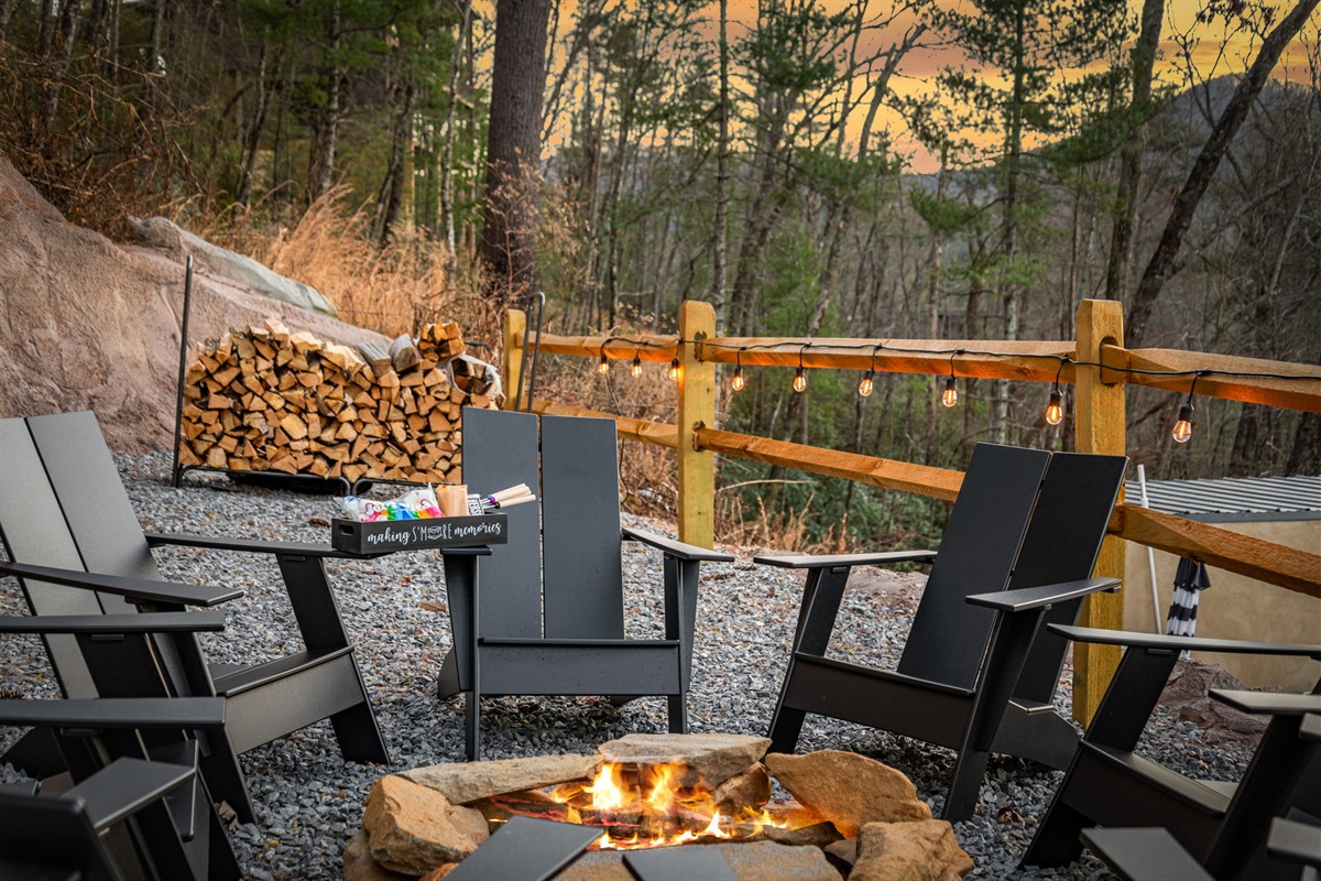 S&rsquo;mores taste better in the mountains!