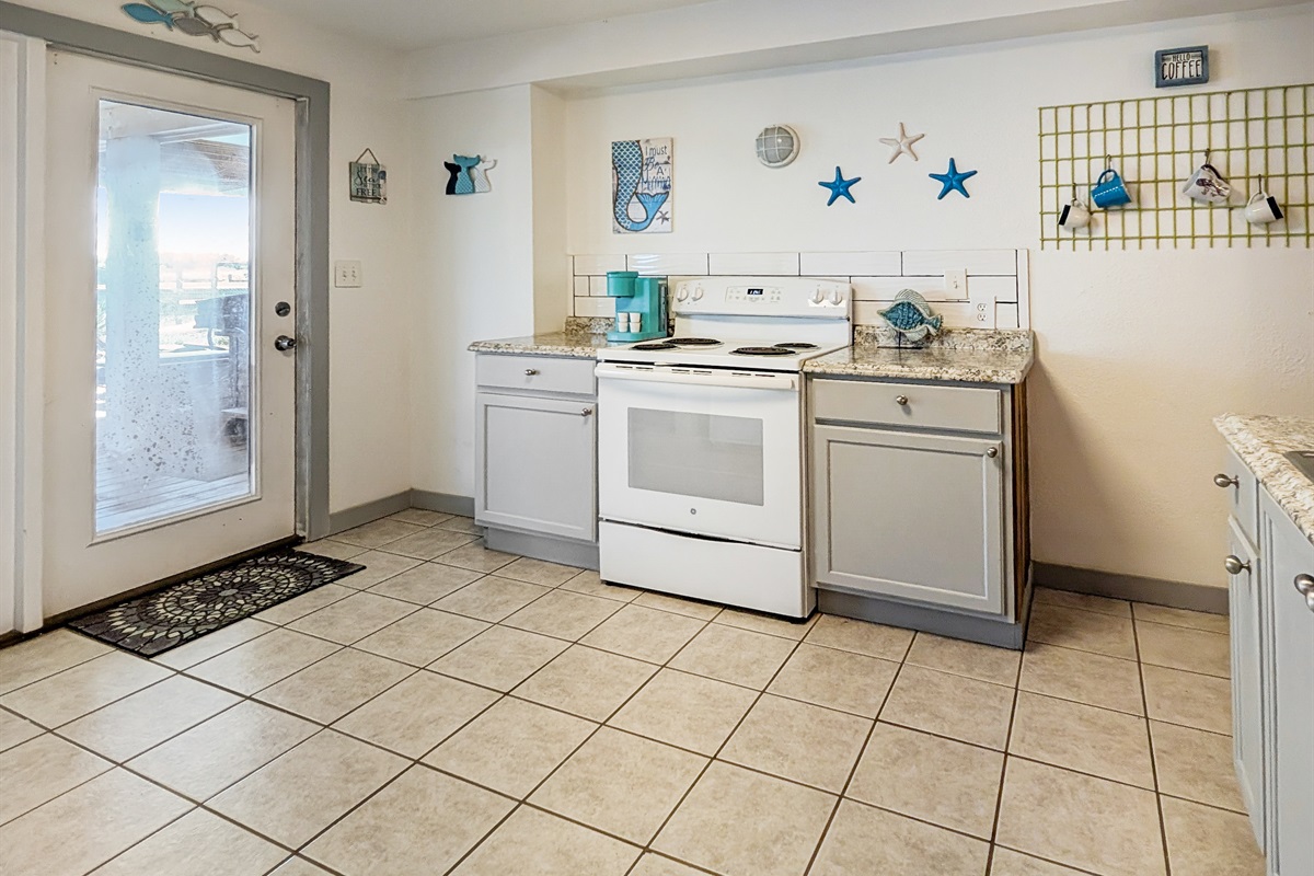 Bright and airy kitchen