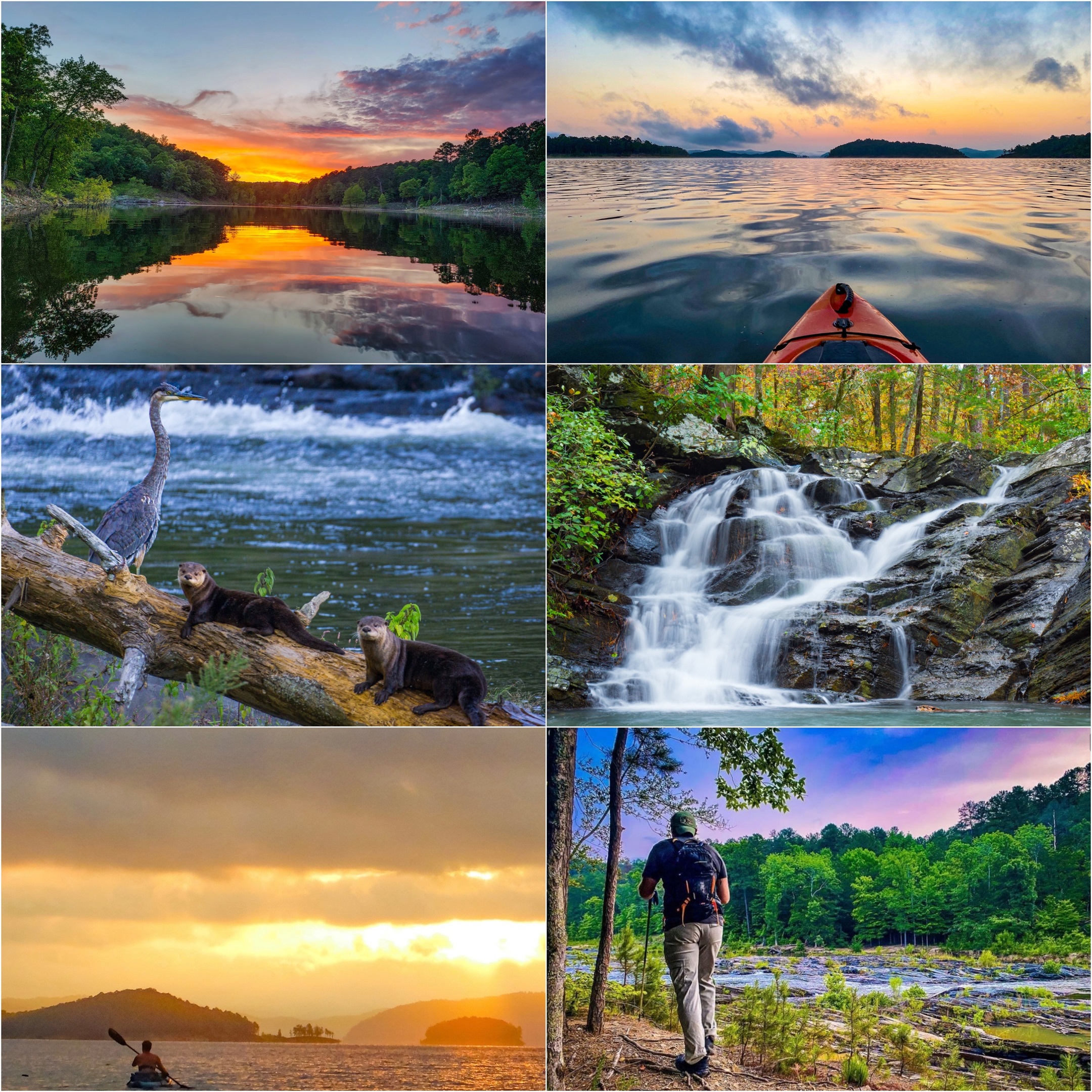 Discover the crisp air & vibrant colors await at Beavers Bend, Mountain Fork River & Broken Bow Lake — just 10 mins from the cabin! Hike, fish, soak in sunset skies and more!