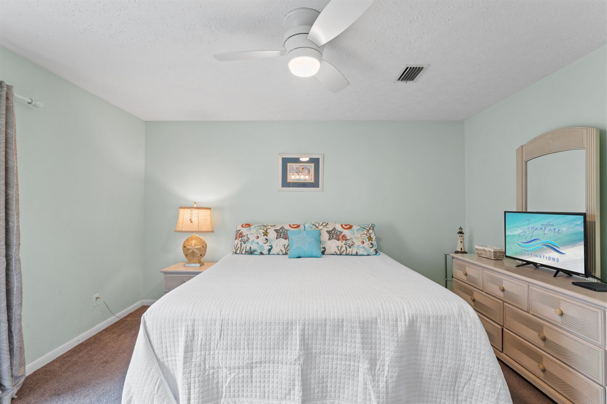Master Bedroom with King Bed