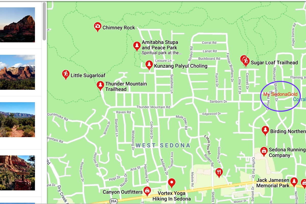 Many hiking trails are close by. even walking distance