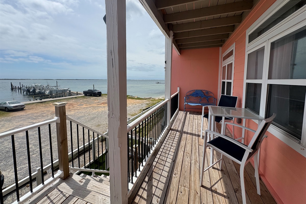 Balcony with oceanview