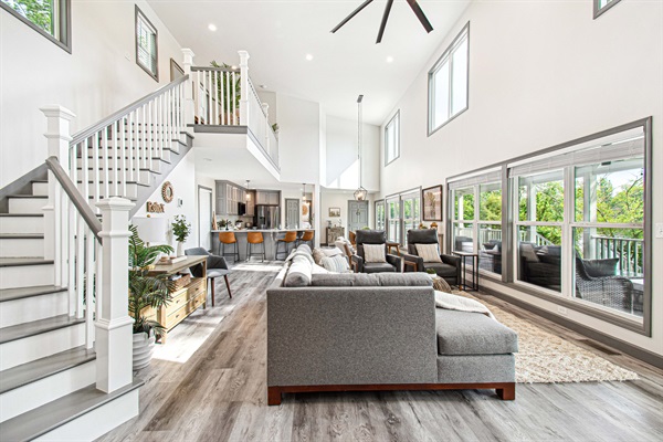 The heart of our space is the open concept, designed for everyone to come together and create lasting memories.