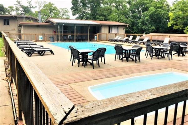 Second pool and hot tub