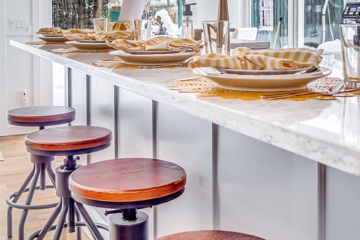 Enjoy the natural beauty as you sip your morning coffee with the sun streaming in the front windows