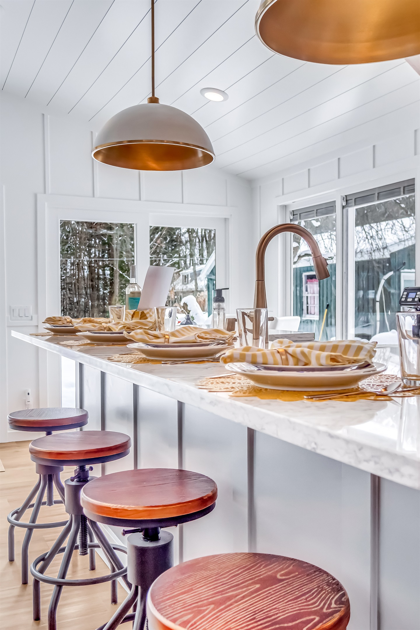 Enjoy the natural beauty as you sip your morning coffee with the sun streaming in the front windows