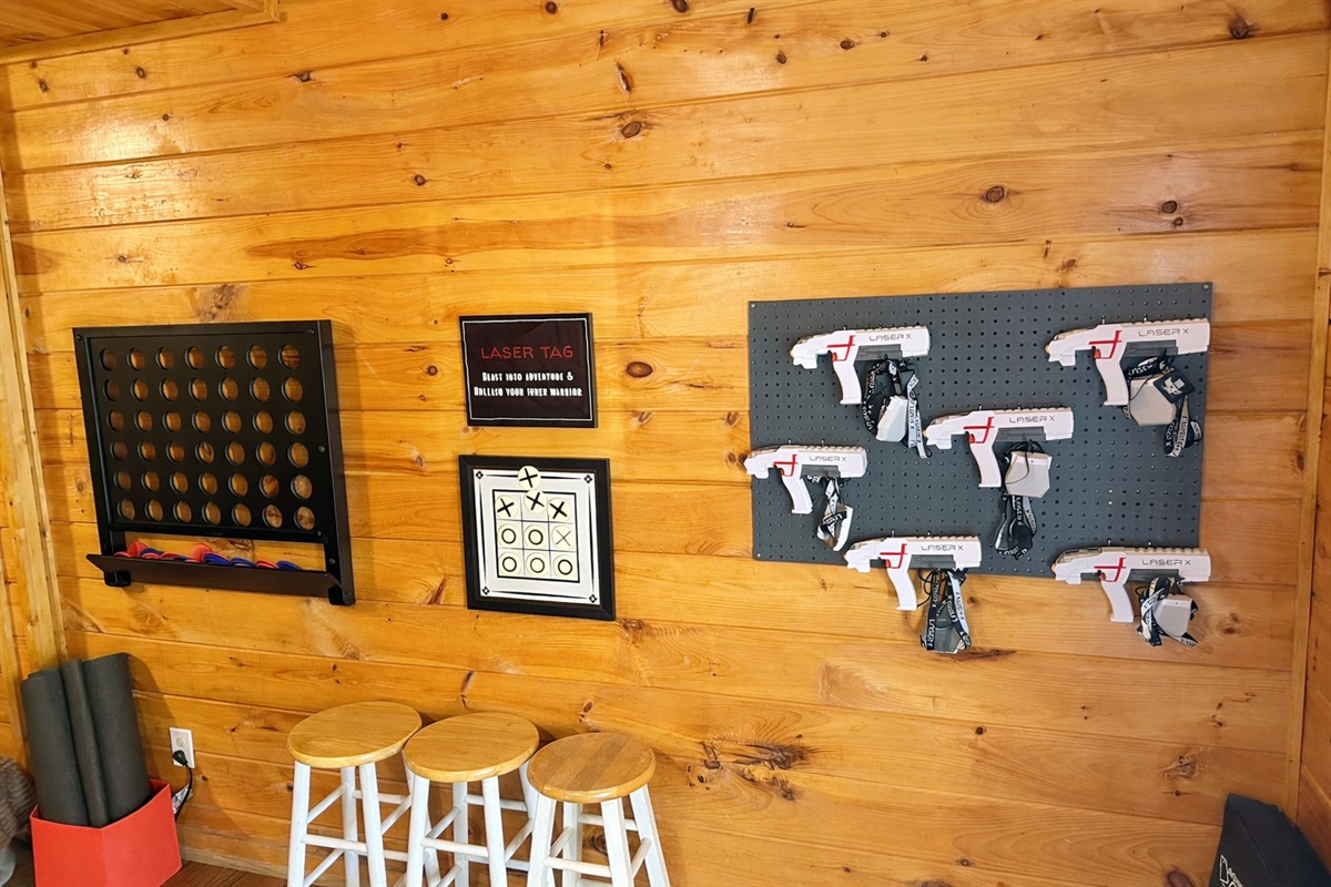 Our classic games including Laser Tag provide entertainment and friendly competition for everyone in your group.