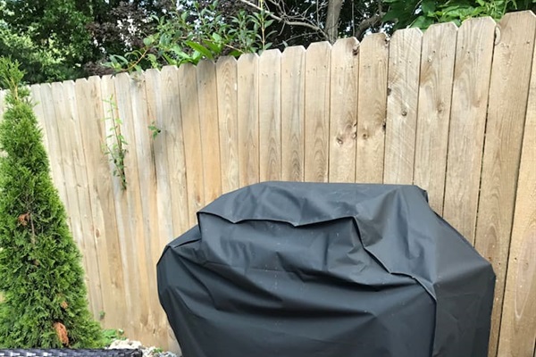 New gas grill