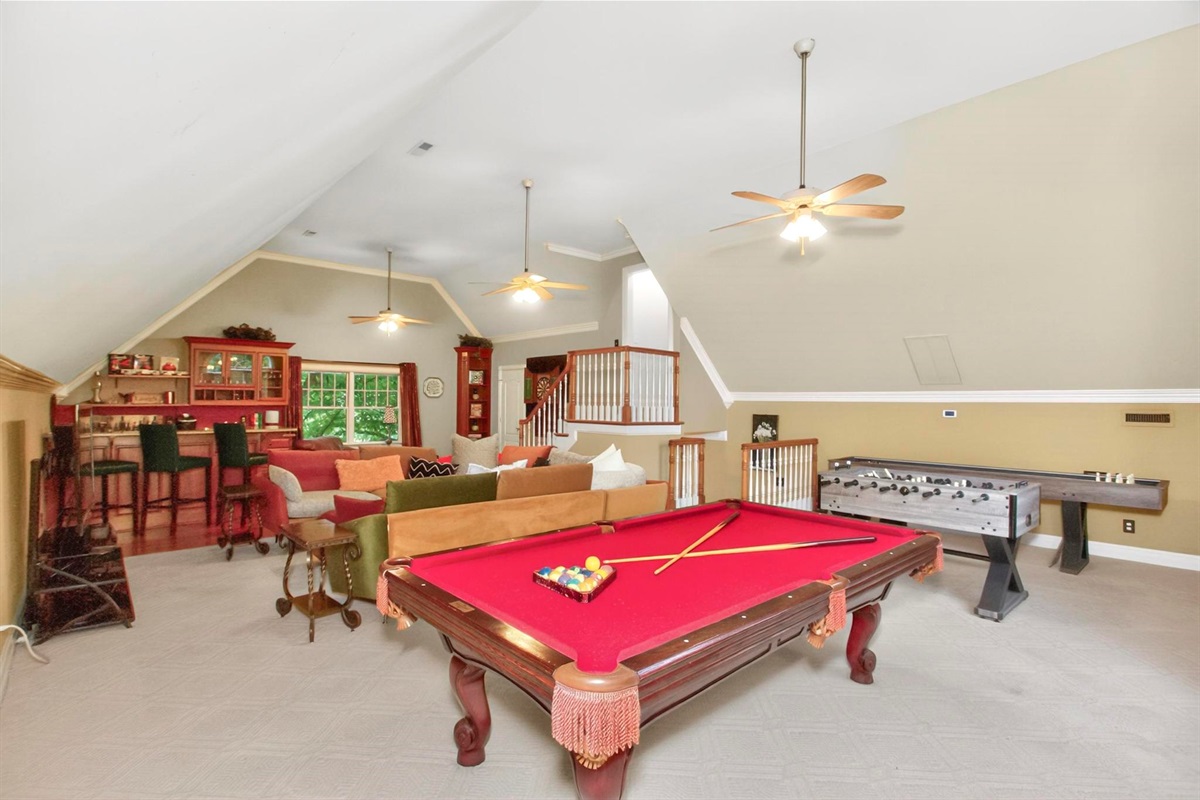 Now, this is a game room.