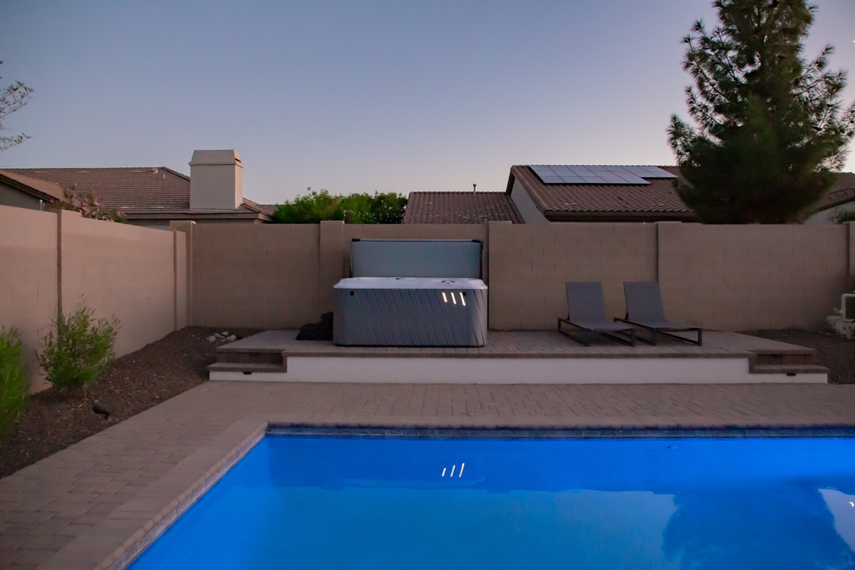 Luxe Haven Desert – 5BR • FREE Pool Heat — Luxe Haven Desert – 5BR • FREE Pool Heat | Hot Tub, Queen Creek, Arizona — photo 70
