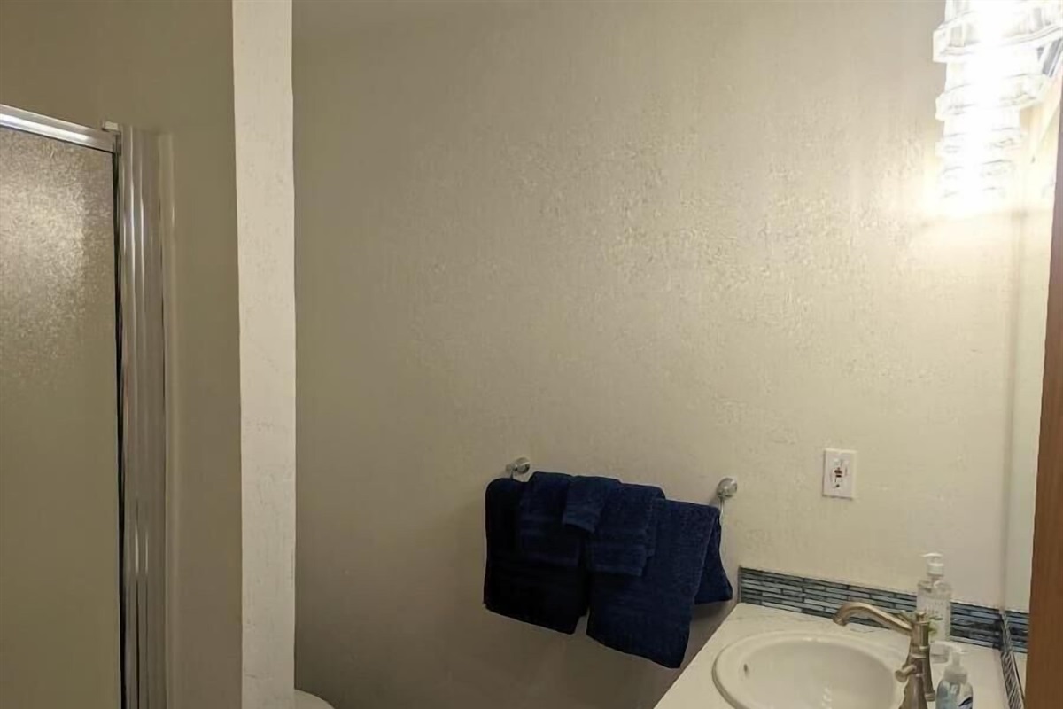 - across the hallway from bunk room