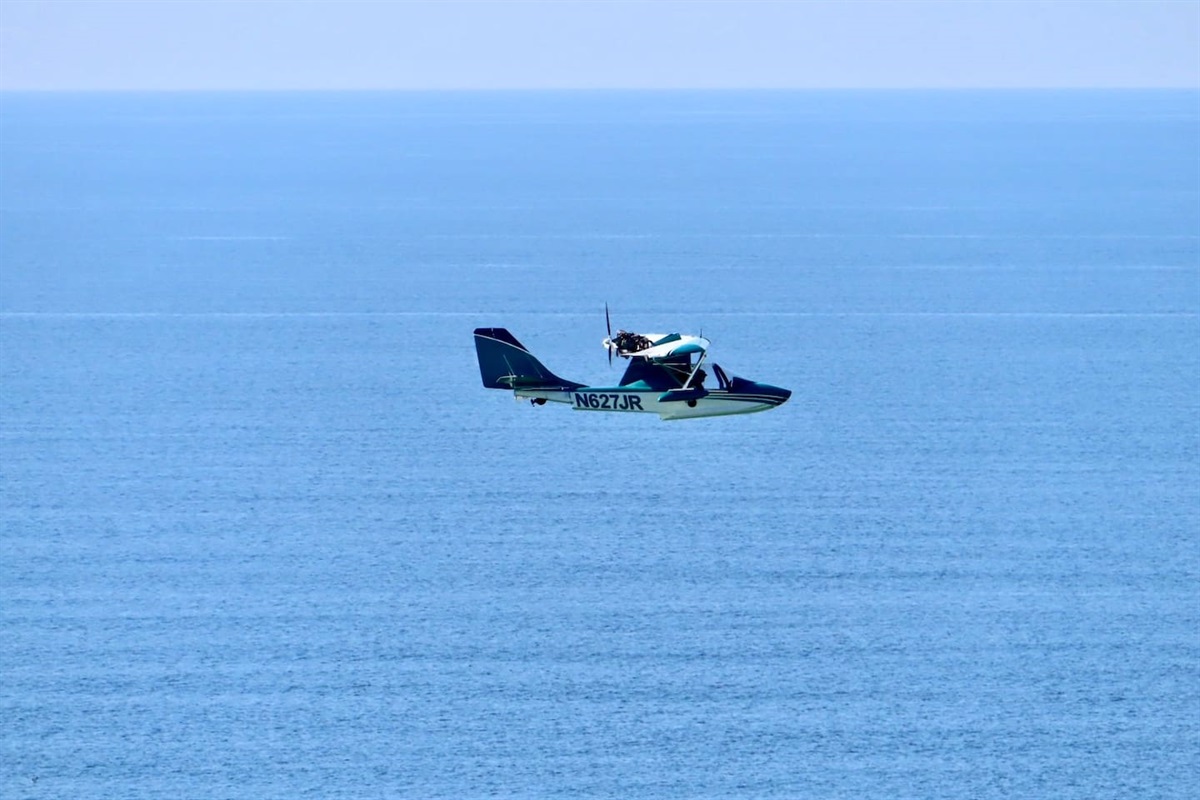 Flying over Destin
