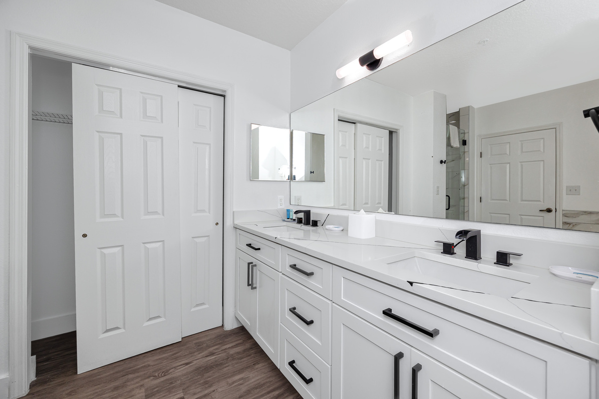 Dual vanity