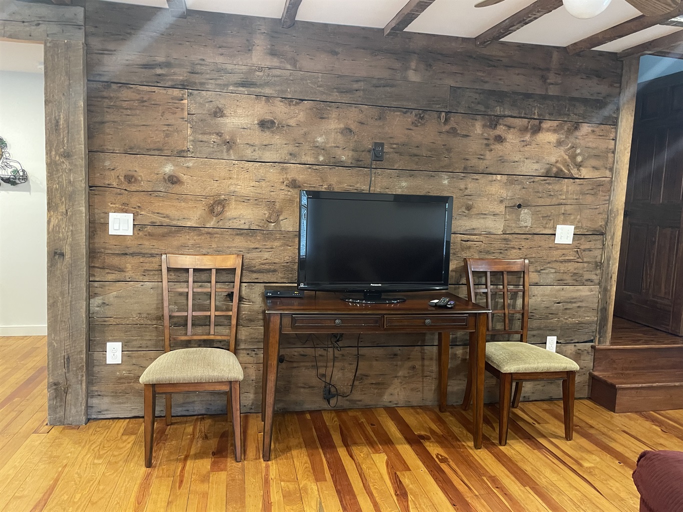 Original beams and planks