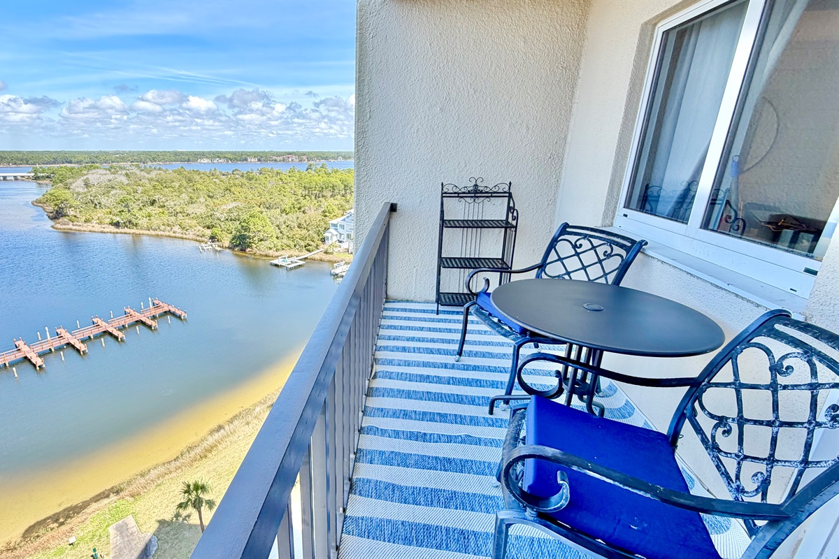 Balcony off master bedroom